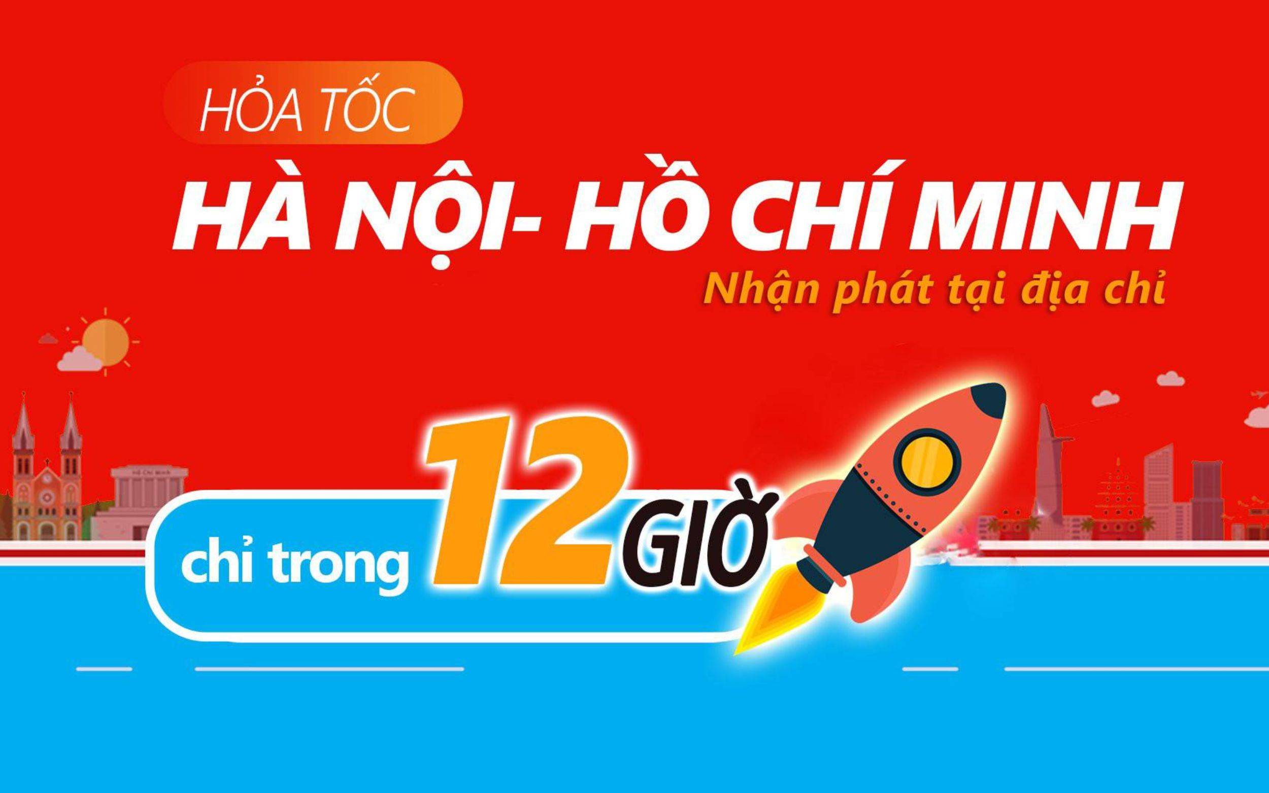 chuyển phát nhanh hoả tốc