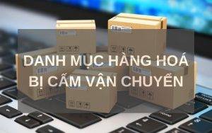 hàng hoá không được phép gửi
